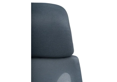 Компьютерное кресло Golem dark gray / white 15332 Woodville, серый/сетка ткань, ножки/металл/белый, размеры - *550***680*630 фото 8